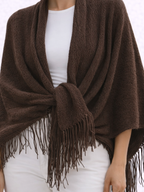 Mocha Embrace | Poncho