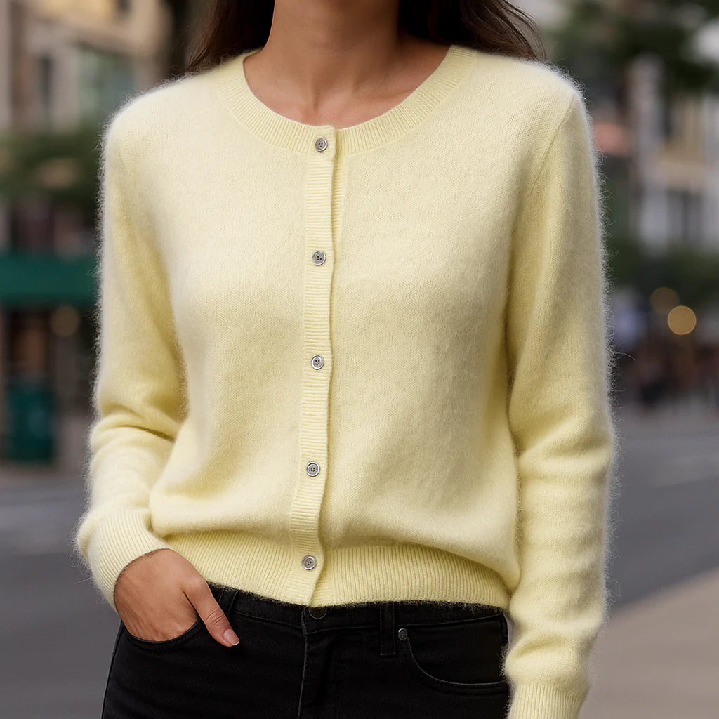 Cardigan Aurielle de Cachemir