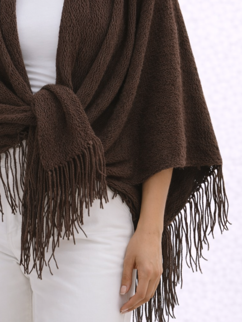 Mocha Embrace | Poncho