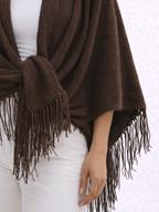 Mocha Embrace | Poncho