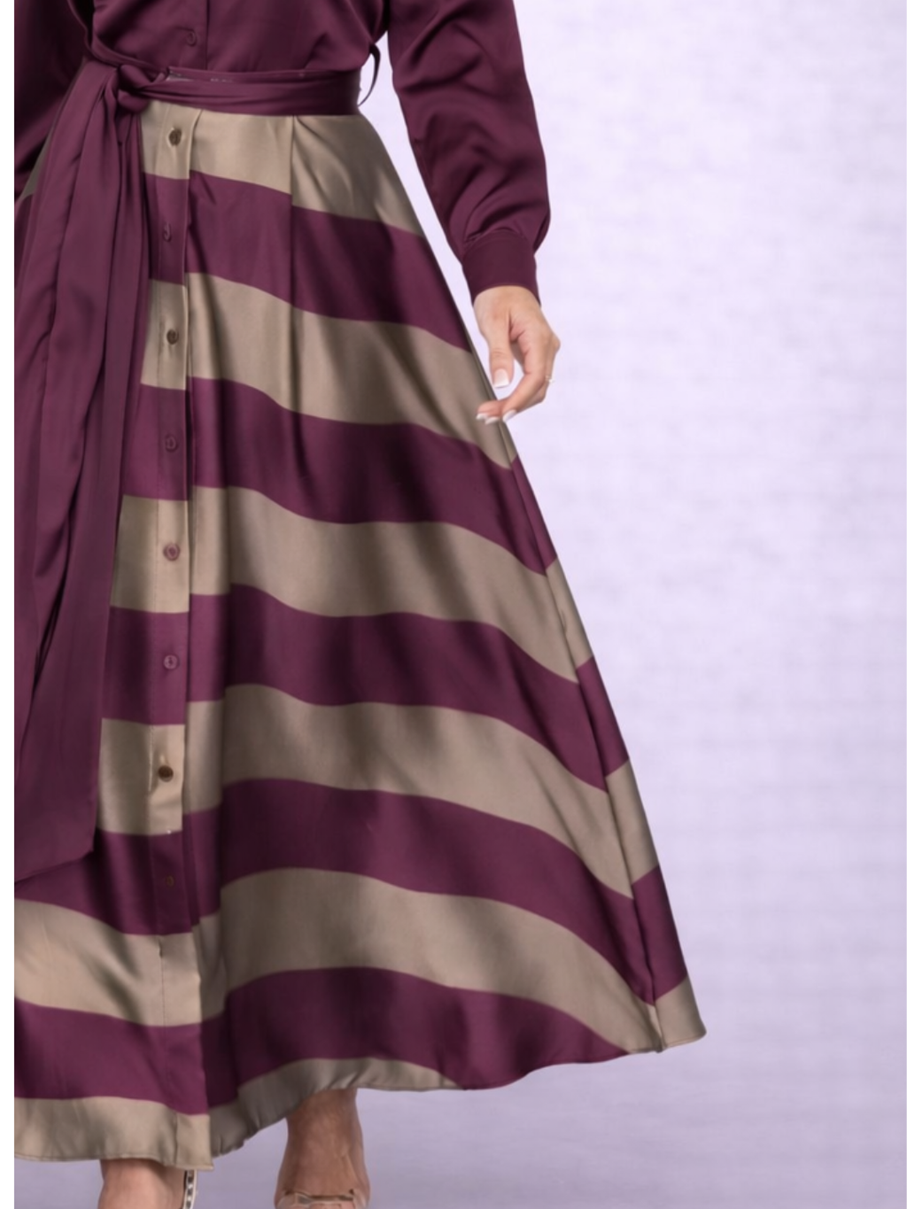 Rioja Midi Elegante | Vestido