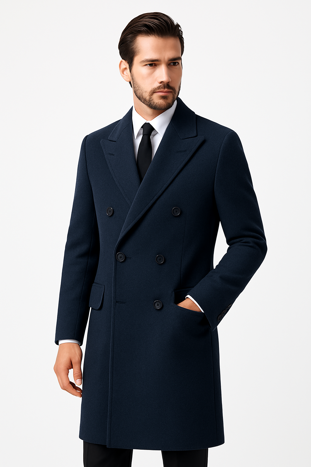 Guillaume: exceptional wool long winter coat