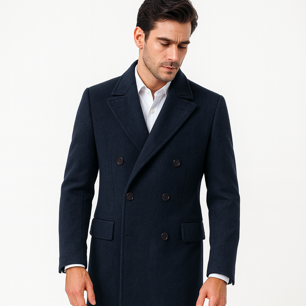 Guillaume: exceptional wool long winter coat