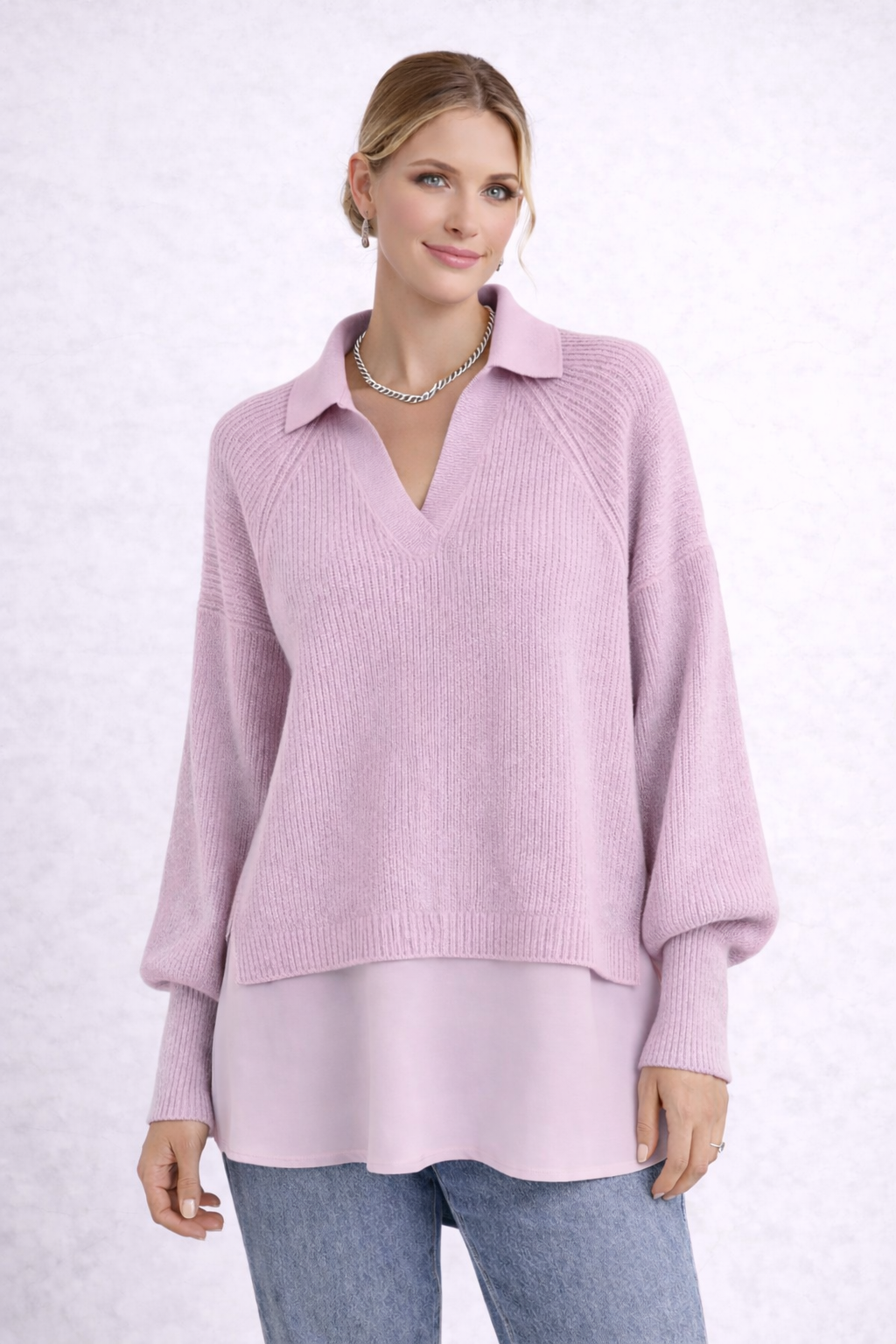 Lina Knit Layered | Jersey