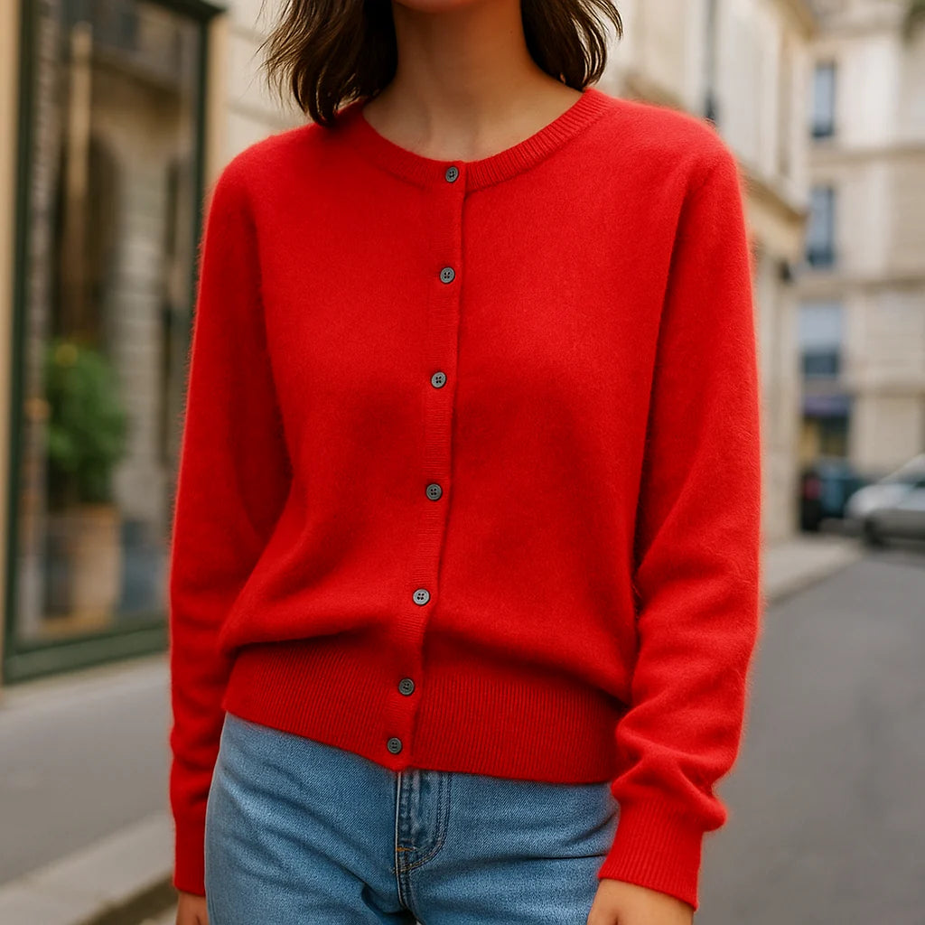 Cardigan Aurielle de Cachemir