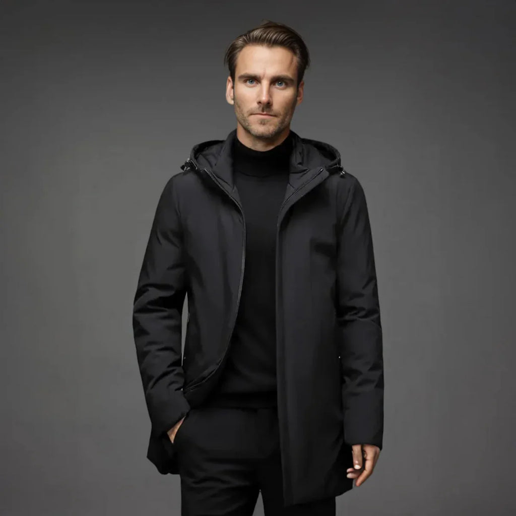 Ethan - Parka acolchada con capucha