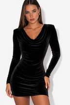 Serena | Vestido velvet Flow