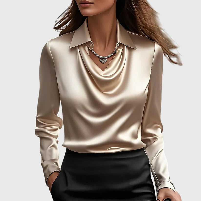Luna Satin Blouse