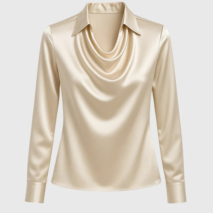 Luna Satin Blouse