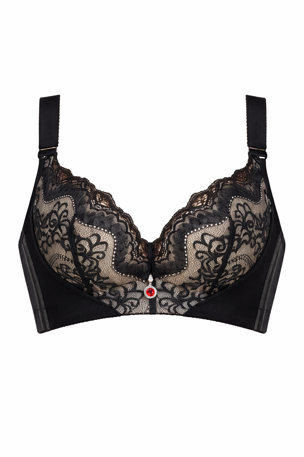 Sujetador push-up de encaje floral con soporte cómodo y efecto realce natural.
Invisible bajo la ropa y perfecto para el día a día o ocasiones especiales.