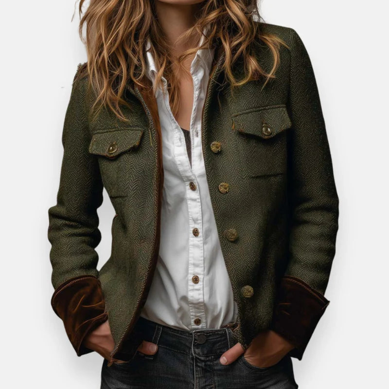 Ana Tweed Velvet | Chaqueta