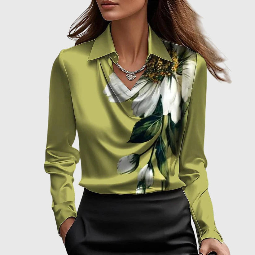 Luna Satin Blouse